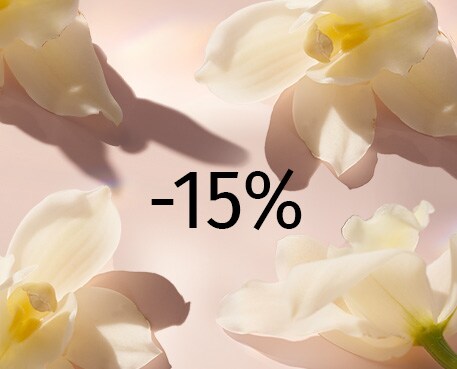 Banner about 15% discount