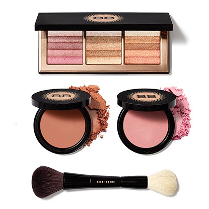 Компактная пудра перламутровая с эффектом загара Illuminating Bronzing Powder